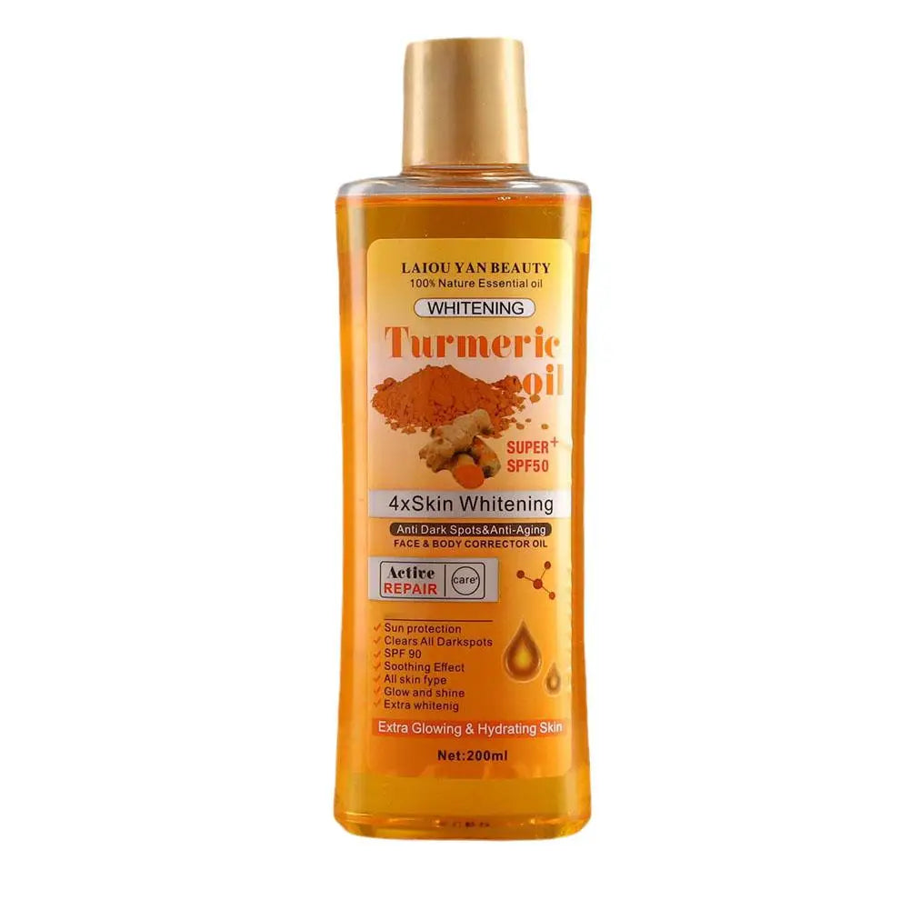 NEXTLVL Turmeric Body Glow Oil ā Fades Dark Spots, Hydrates Deep, Glows Like Magic