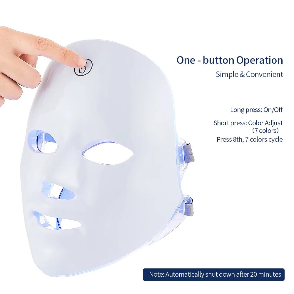 NEXTLVL Skin Reset Mask β Red Light Tech for Breakouts, Blood Flow & Bounce
