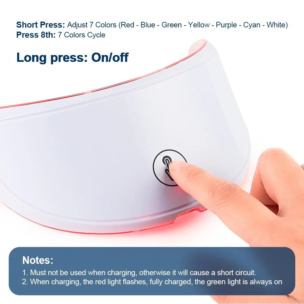 NEXTLVL Skin Reset Mask β Red Light Tech for Breakouts, Blood Flow & Bounce