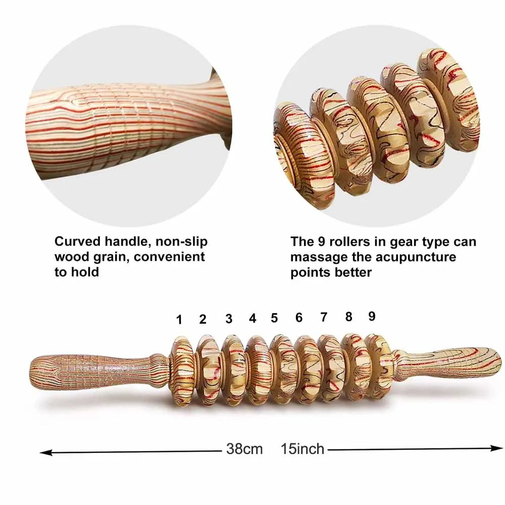 NEXTLVL Wellness Roller — Boost Circulation, Break Cellulite,Crush Bloat, Sculpt Daily.